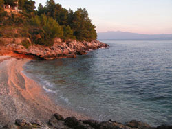 Tvrdni Dolac bay beach