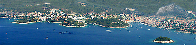 Panorama of Hvar